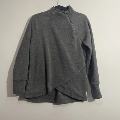 Pullover asimétrico gris medio para mujer Kyodan Outdoor ropa deportiva ocio Foto 1 de 4