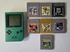 Nintendo Gameboy Pocket Bundle 7 games - Picture 1 of 5