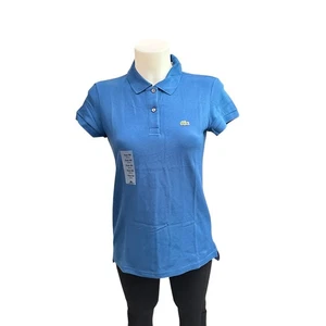Lacoste The Original Stretch Polo Gr. 40 / US Medium in Blau NEU - Bild 1 von 11