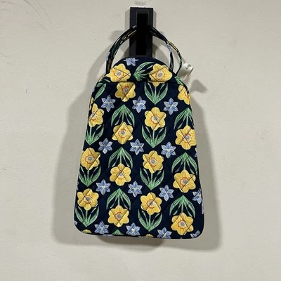 NUEVO CON ETIQUETAS Vera Bradley Foxbury Bandolera Lonchera Mujer’s Floral Amarillo Azul  Foto 1 de 4