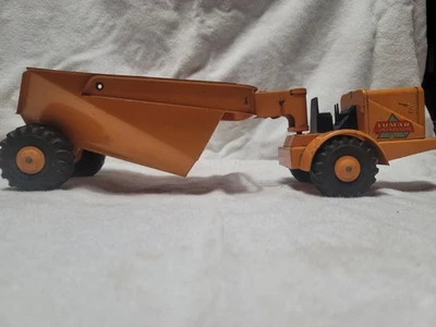 Camión de volteo de juguete de acero prensado vintage de los años 50 Marx Lumar Rocker - Hecho en EE. UU. Foto 1 de 4