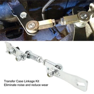 ´Transfer Case Linkage Kit Stainless Steel Rust Proof Silver For Cherokee XJ - Picture 1 of 12