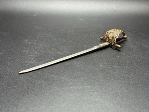 Espada Guardia Handel Adornada Diseño Toledo España Vintage 6" Abridor de Letras - Imagen 1 de 9