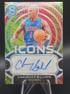 2023-24 Panini Spectra Basketball Icons Meta Auto Chauncey Billups 17/25 - Picture 1 of 2
