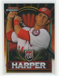 Bryce Harper 2011 Bowman Chrome Retail Exclusive RED BCE1 - Picture 1 of 1