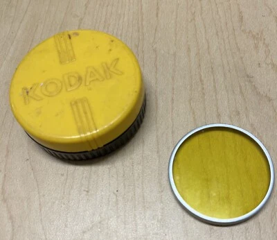 Kodak Series VI Wratten K2 Medium Yellow Drop-In Filter For B&W Photos Series 6 - Image 1 of 4
