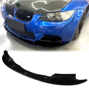 Schwarz Glanz Front Spoiler Lippe Performance Für BMW E90 E91 E92 E93 M3 07-13 - Bild 1 von 11