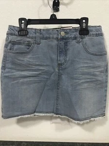 Total Girl Denim Skirt Adjustable￼ Waist Size 14reg NWT (8-TW-433) - Picture 1 of 6
