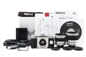 Pentax Q10 Digitalkamera [3 Auslösungen] & Doppelobjektive Set (02 06) aus Japan #2088 - Bild 1 von 12