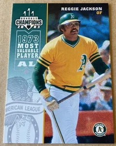 REGGIE JACKSON HOF 2003 DONRUSS CHAMPIONS Card #188 NM-MT Condition - Picture 1 of 2