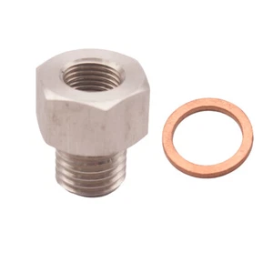 Nuevo adaptador de bomba sensor de presión de combustible de aceite de 1/8" NPT hembra a métrico M12X1.5 macho - Imagen 1 de 12