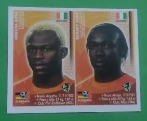 2006 Navarrete Germany World Cup FIFA #171 AROUNA KONE / BAKARY KONE Sticker - Picture 1 of 2