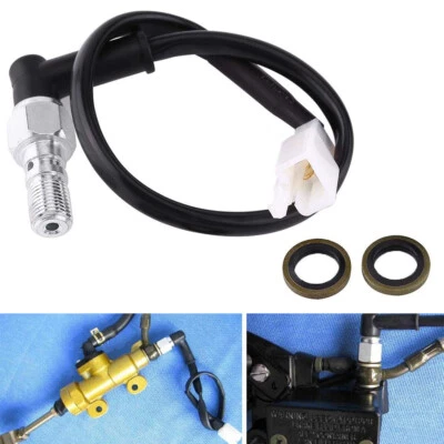 INTERRUPTOR DE PARADA HIDRÁULICO LUZ DE FRENO DELANTERO PARA YAMAHA YZ 125 250 YZF WR 250 450 F - Imagen 1 de 4