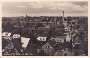 Cartolina antica, Limbach Sassonia Erzgebirge vista su Oberfrohna chiesa camino - Foto 1 di 1