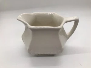 Ironstone Creamer  Wm  Adams & Sons  Real English  Ironstone Creamer - Picture 1 of 7