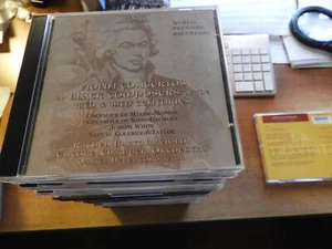 VIOLIN CONCERTOS BY BLACK COMPOSERS OF THE 18TH & 19TH CENTURIES (CD) - Imagen 1 de 2