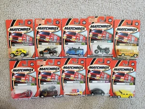 2000 Matchbox lot of 10 cars speeder bus beetle king tow airboat hummer truck 4 - Picture 1 of 6