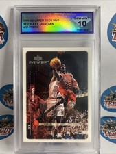 1999 Upper Deck MVP MICHAEL JORDAN Silver Script Promo SP #1 Gem Mint DSG 10