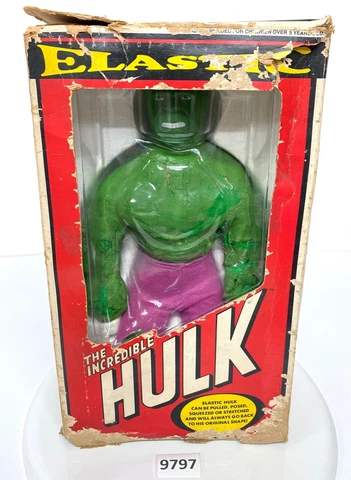 Mego Elastic The Incredible Hulk stretch armstrong 1979 Cover