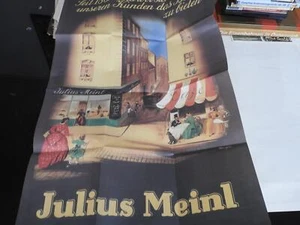 Reprint Werbeplakat Julius Meinl (E54) - Bild 1 von 1