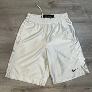 Vintage Rare Nike Basketball Dazzle Shorts Silky Smooth White Small - Bild 1 von 5