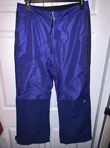 adidas Men's Riding Snowboard Ski Snow Pants Blue Black Medium M (DW3997) purple - Picture 1 of 3