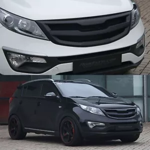 GLOSS BLACK Roadruns Replacement Grille for Kia Sportage 2011~2016 - Picture 1 of 10