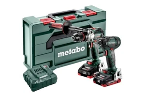 Metabo COMBO SET W/metaBOX 18V, 1/2" LTX Hammer Drill & 1/4" Impact Driver - Picture 1 of 3