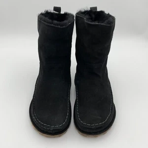 Birkenstock Neu mit Karton Lahti Lammfell Schwarz Wildleder Leder Schmal Größe wählbar - Bild 1 von 5