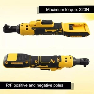 For Dewalt Electric Ratchet Wrench 220N.M Cordless Driver 3/8Inch impact Removal - Picture 1 of 12