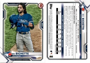 Bo Bichette 2021 Bowman Baseball Card 7  Toronto Blue Jays