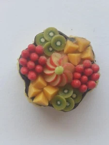Decorative handmade magnet "Fruit cake". 2012. - Picture 1 of 2