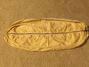 Vintage  Basket Biscuit Bread Roll Bun Cover Warmer Yellow  - Bild 1 von 4