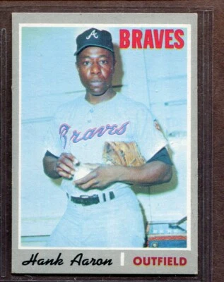 1970 Topps Set-Break #500 Hank Aaron en muy buen estado-en muy buen estado *Jaysace* Foto 1 de 2