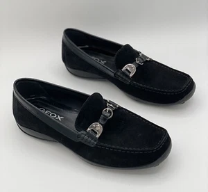 Geox Respira Kosmopolis + Grip Suede black EUR 40 US 10 - Picture 1 of 7
