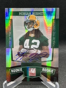 2010 Donruss Elite Morgan Burnett TURN OF THE CENTURY ROOKIE AUTO SP #/399 RC! - Bild 1 von 2
