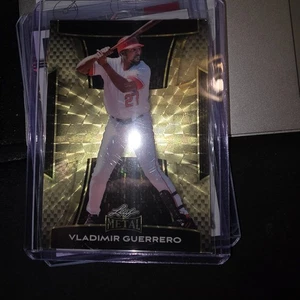 2025 LEAF METAL GOLD SUPERFRACTOR #177 VLADIMIR GUERRERO 1/1 -LA ANGELS - Picture 1 of 3