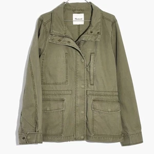 MADEWELL Army Green Passage Utility Military Style Jacket Grunge Large - Picture 1 of 16