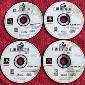 🔥 Final Fantasy VIII 8 Playstation 1 PS1 Black Label alle 4 NUR DISCS 1999 - Bild 1 von 17