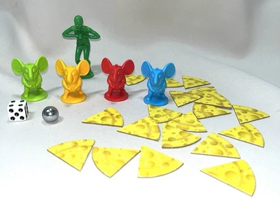 Lote de piezas de repuesto para juegos de mesa de trampa para ratones bolas de buceo queso Foto 1 de 4
