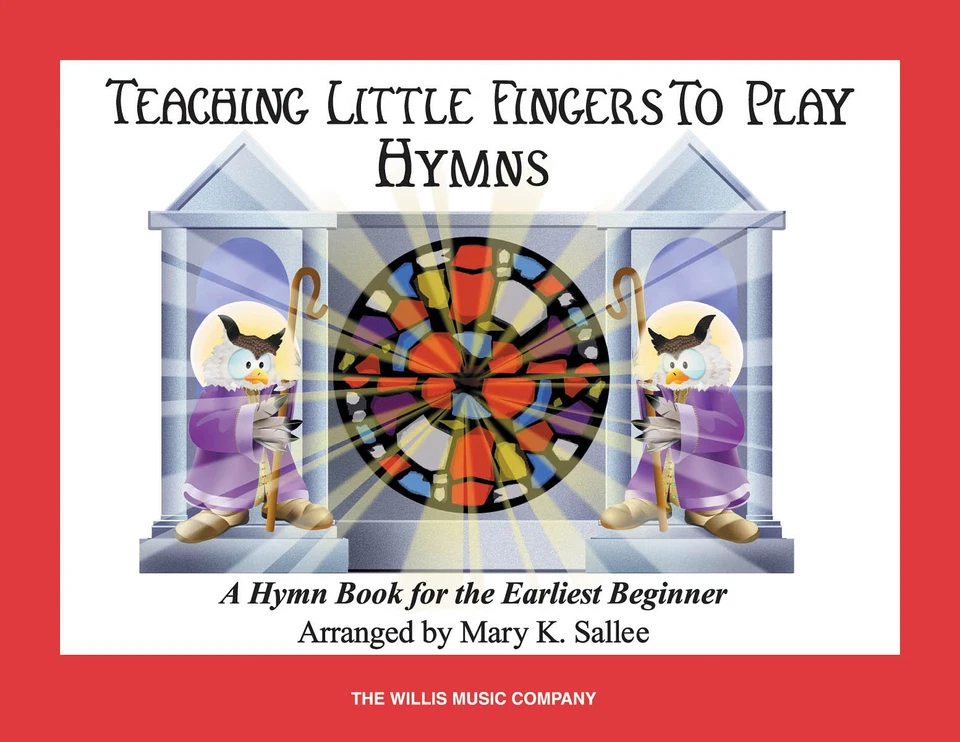 Hymns Teaching Little Fingers to Play Piano Beginner Kids Christian Music Book - Image 1 of 1