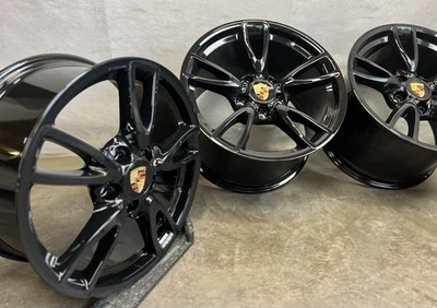 Original Porsche 997 Alufelgen Felgen C2 C2S 8 / 10,5 x 18 Zoll Satz Carrera IV - Bild 1 von 4