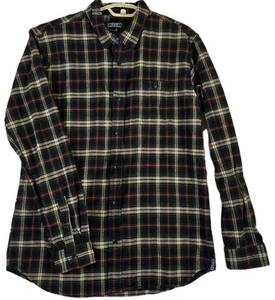 Ezekiel Flannel Shirt Men XL Tartan Plaid Grunge Streetwear Casual 90s Cabincore - Picture 1 of 9