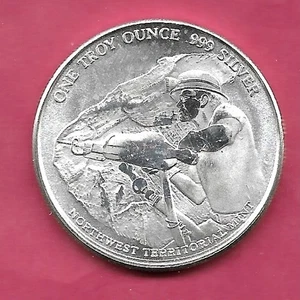 MINER .999 SILVER ROUND - Picture 1 of 2