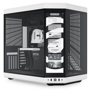 Hyte Y70 Midi Tower Touch - schwarz/weiß - Bild 1 von 6