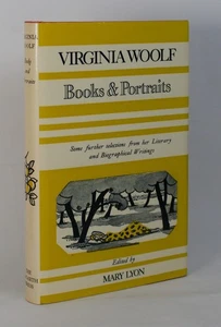 Books and Portraits Virginia WOOLF Hogarth 1977 1st ed jkt FINE - Bild 1 von 1