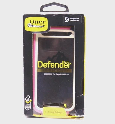OTTER BOX Defender Series  Rugged Protection Case for Samsung Galaxy S7 - Pink - Image 1 of 2