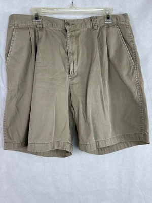 Pantalones Cortos Dockers Pacific Calce Clásico Plisado Algodón Caqui Para Hombre Talla 38 Foto 1 de 3