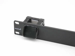 Rack mount for 1 JetKvm - color option - injection molded front panel - Picture 1 of 8