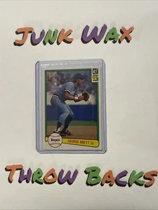 1982 Donruss - George Brett #34 - Picture 1 of 2